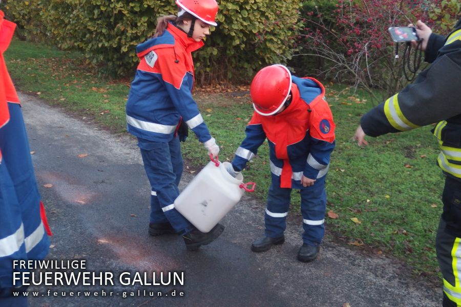 Berufsfeuerwehr-Wochenende unserer Jugendfeuerwehr